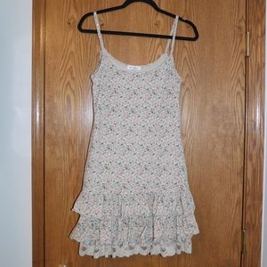 Floral Dress with Ruffles